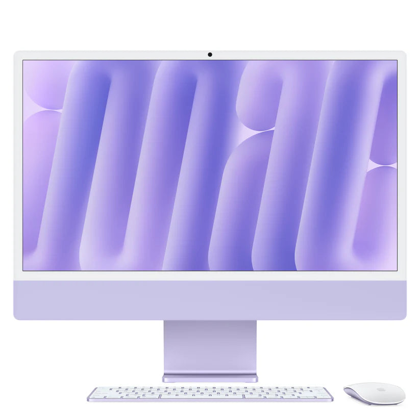 iMac 24-tommer M4 10GPU 512GB SSD 24GB Minne - Lilla