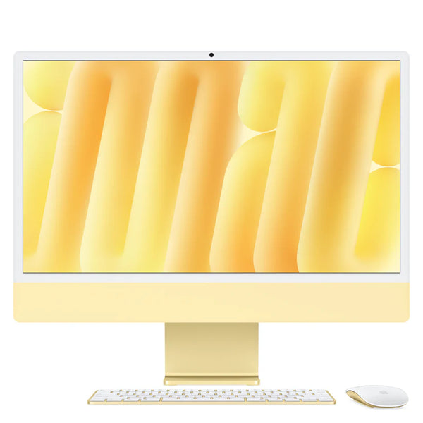 iMac 24-tommer M4 8GPU 256GB SSD 16GB Minne - Gul – Eplehuset