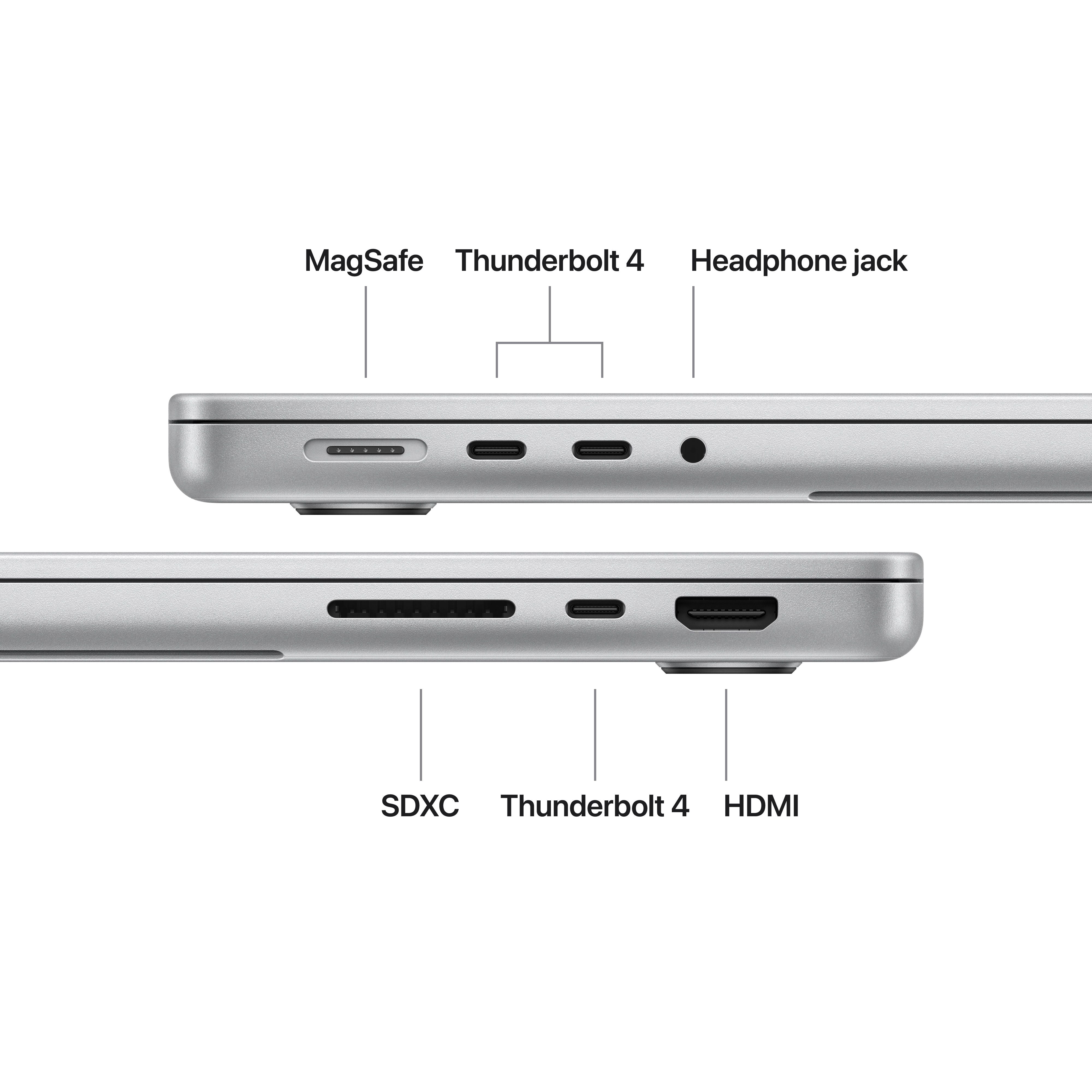MacBook Pro 14-tommer M5 32GB Minne 1TB SSD - Sølv – Eplehuset