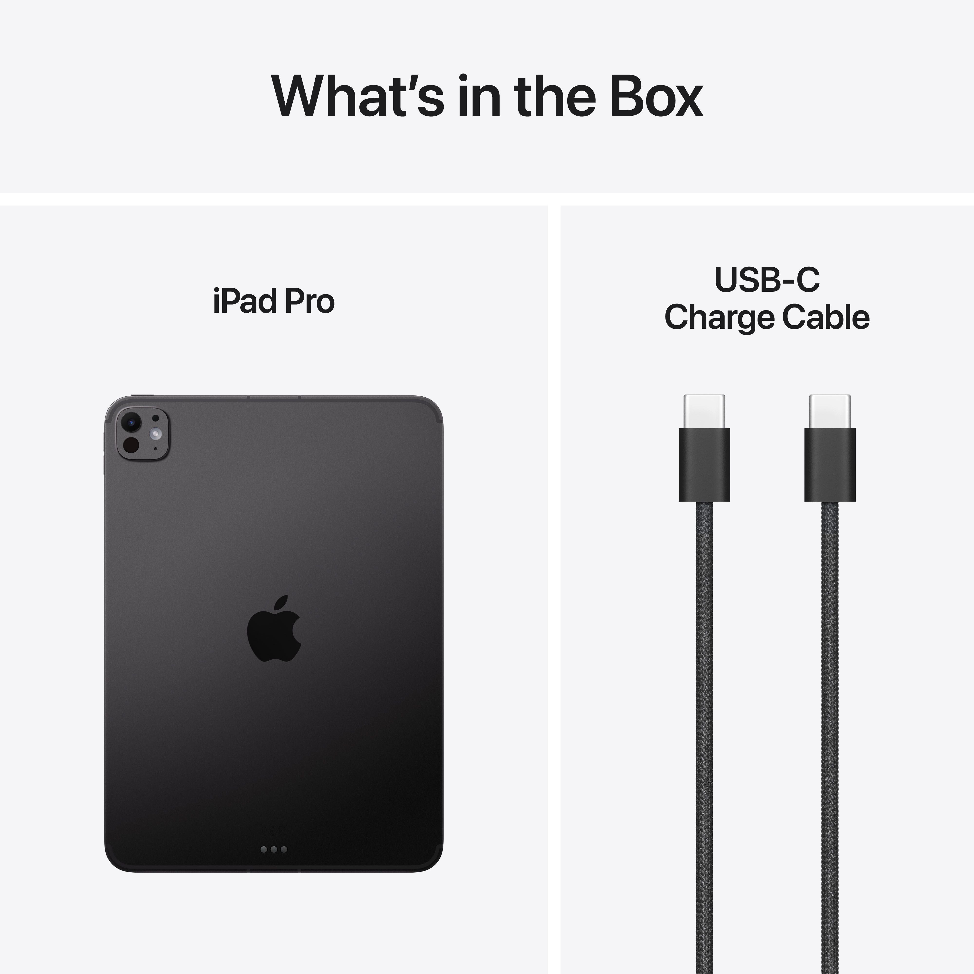 iPad Pro 11-tommer Wi-Fi + Cellular 256GB Standard Glass