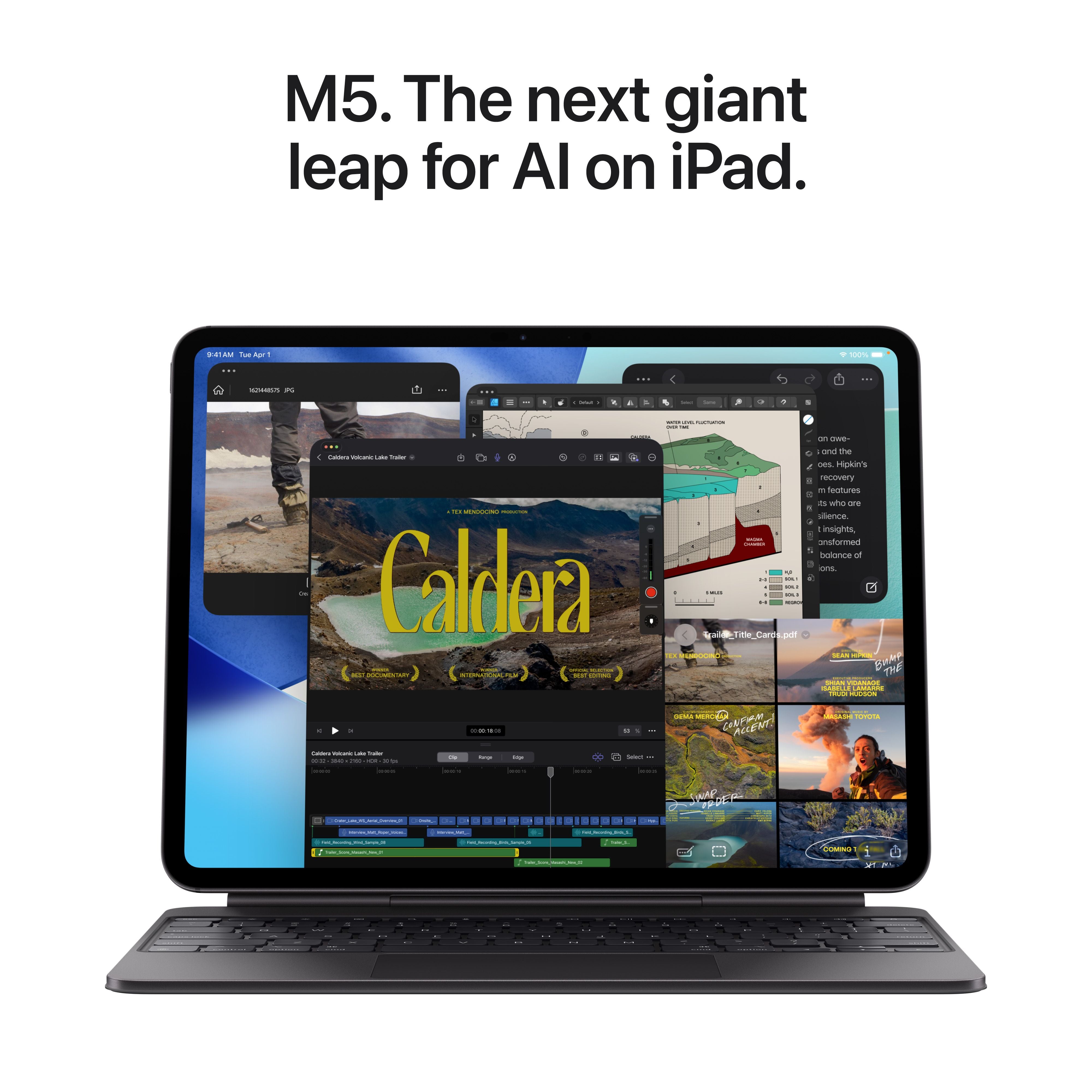 iPad Pro 11-tommer Wi-Fi 256GB Standard Glass - Sølv (M5) – Eplehuset