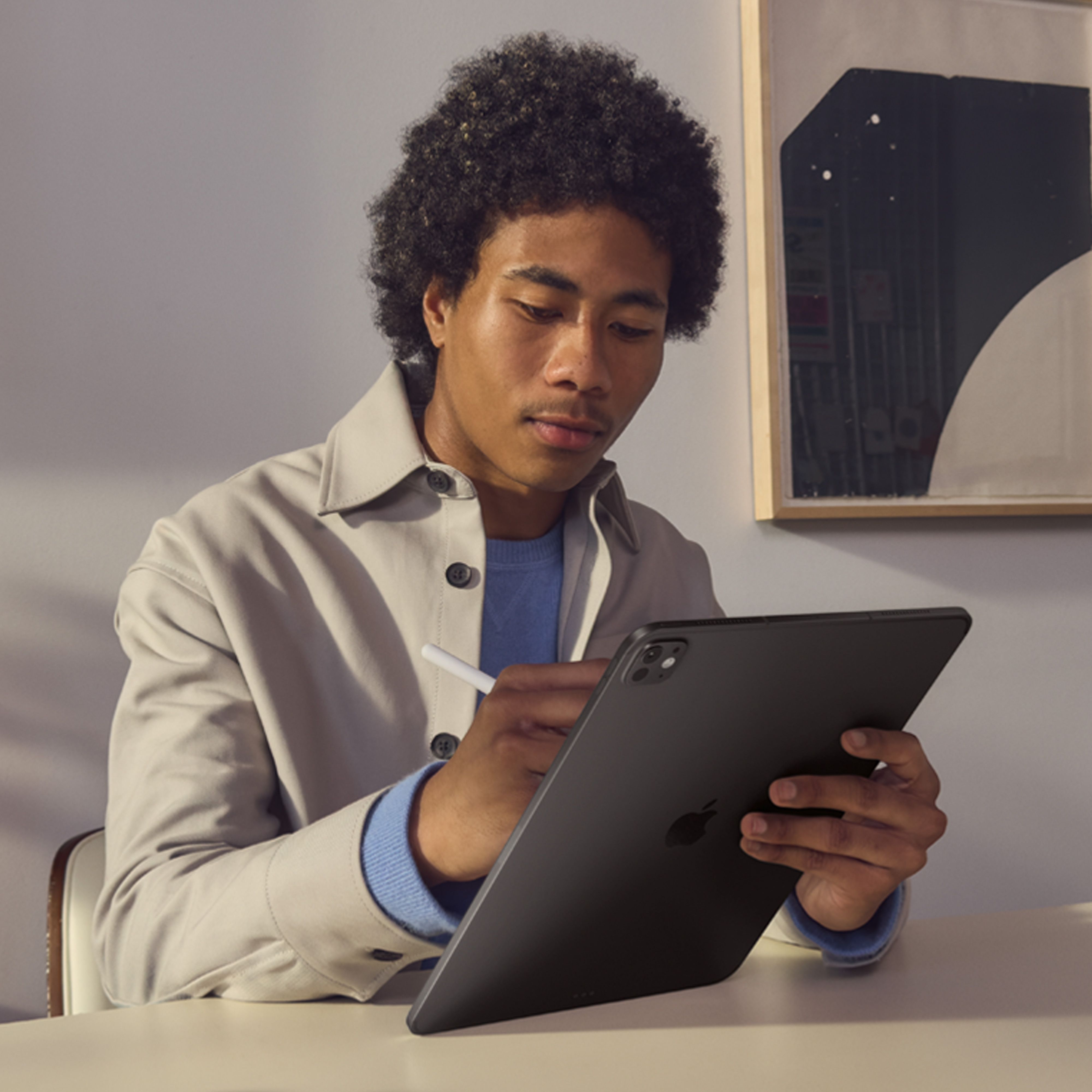 iPad Pro 11-tommer Wi-Fi 256GB Standard Glass - Sølv (M5) – Eplehuset