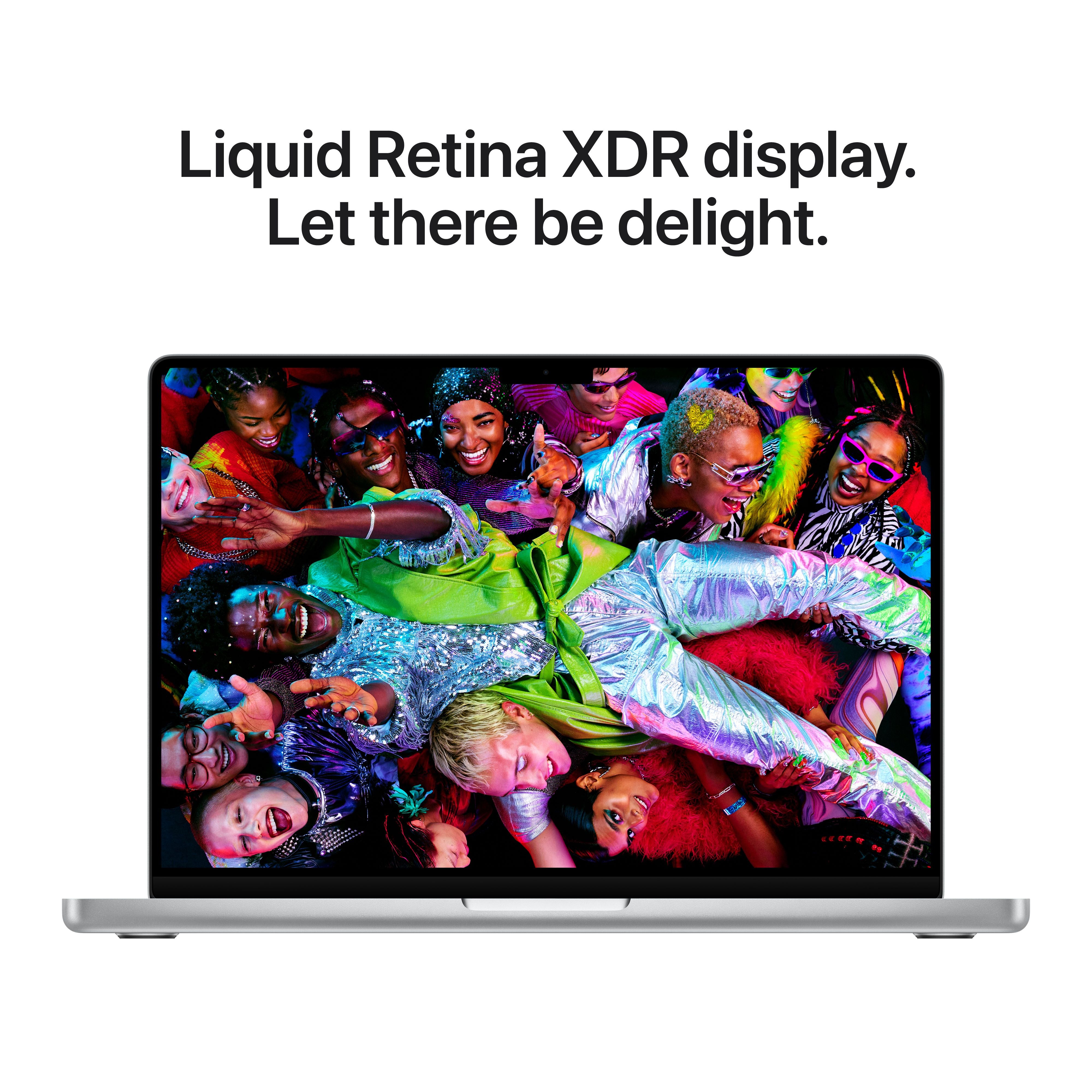 MacBook Pro 14-tommer M5 Pro 24GB Minne 2TB SSD - Sølv – Eplehuset