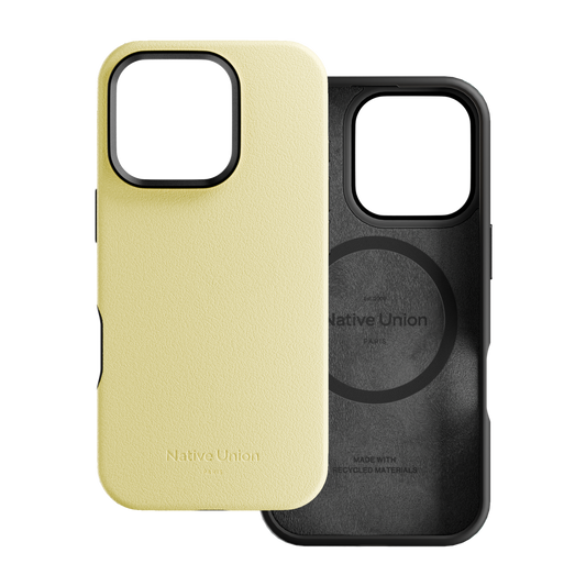 Native Union Active MagSafe Deksel til iPhone 16 - Lemon
