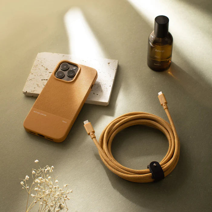 Native Union 3m USB-C til Lightning Belt ladekabel - Kraft