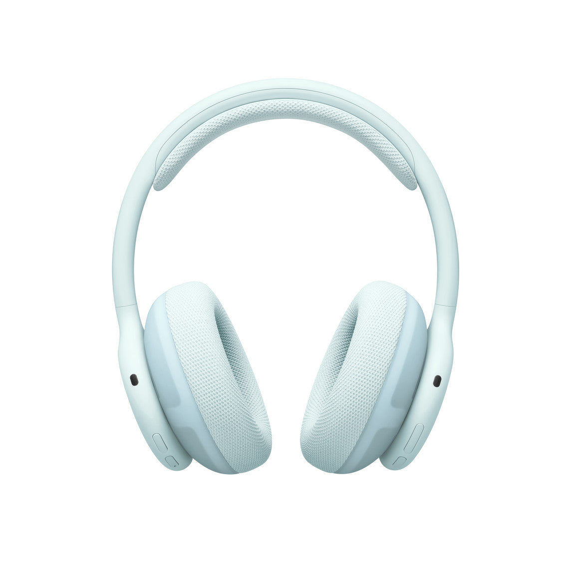 Beats 360 lukkede hodetelefoner – himmelblå med Performance Knit-puter i himmelblå
