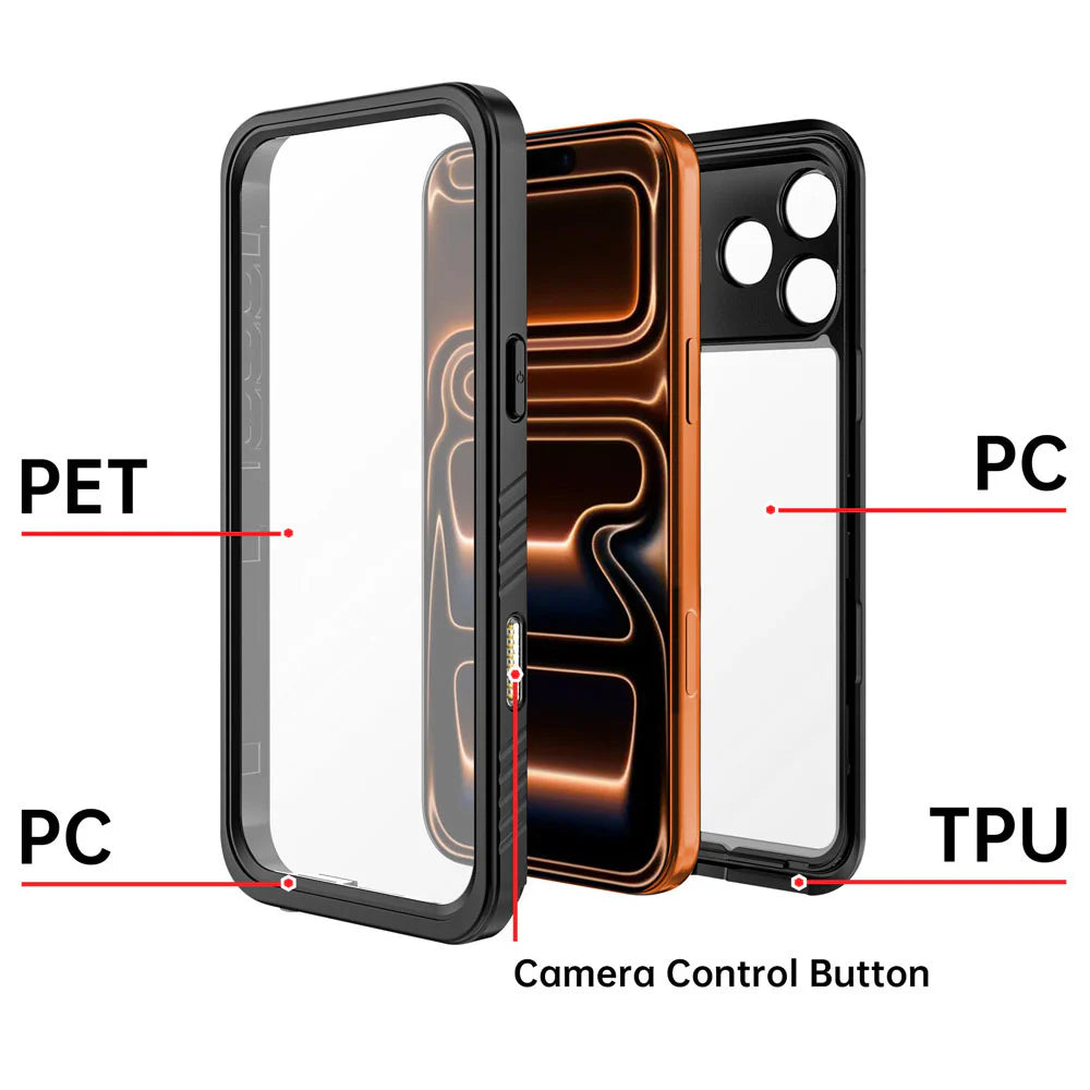 Armor-X MX Vanntett Deksel til iPhone 17 Pro Max