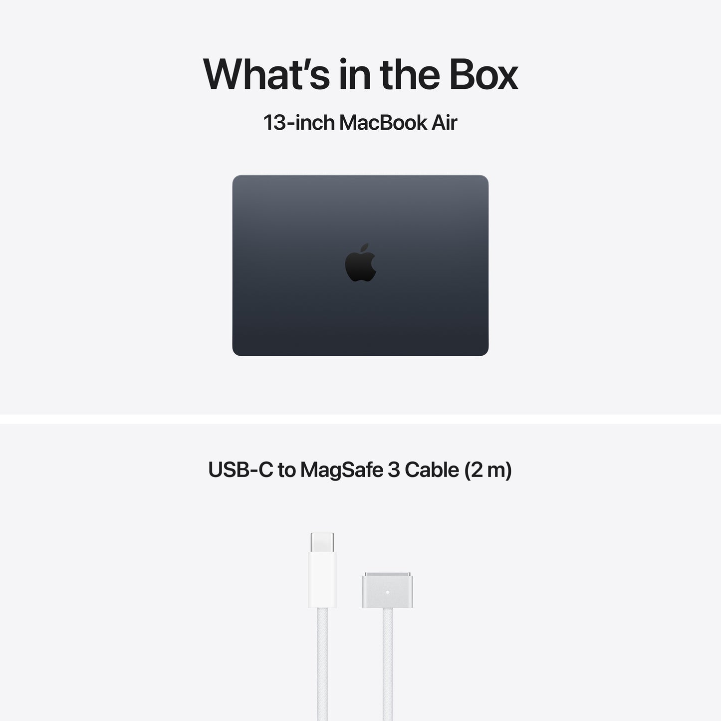 MacBook Air 13-tommer M5 10GPU 512GB SSD 16GB Minne - Midnatt