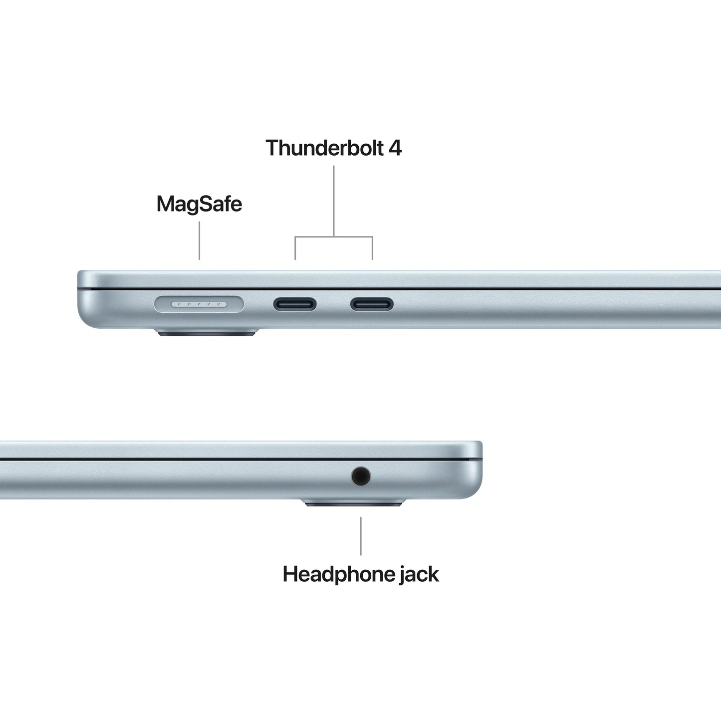 MacBook Air 13-tommer M5 10GPU 512GB SSD 16GB Minne - Himmelblå