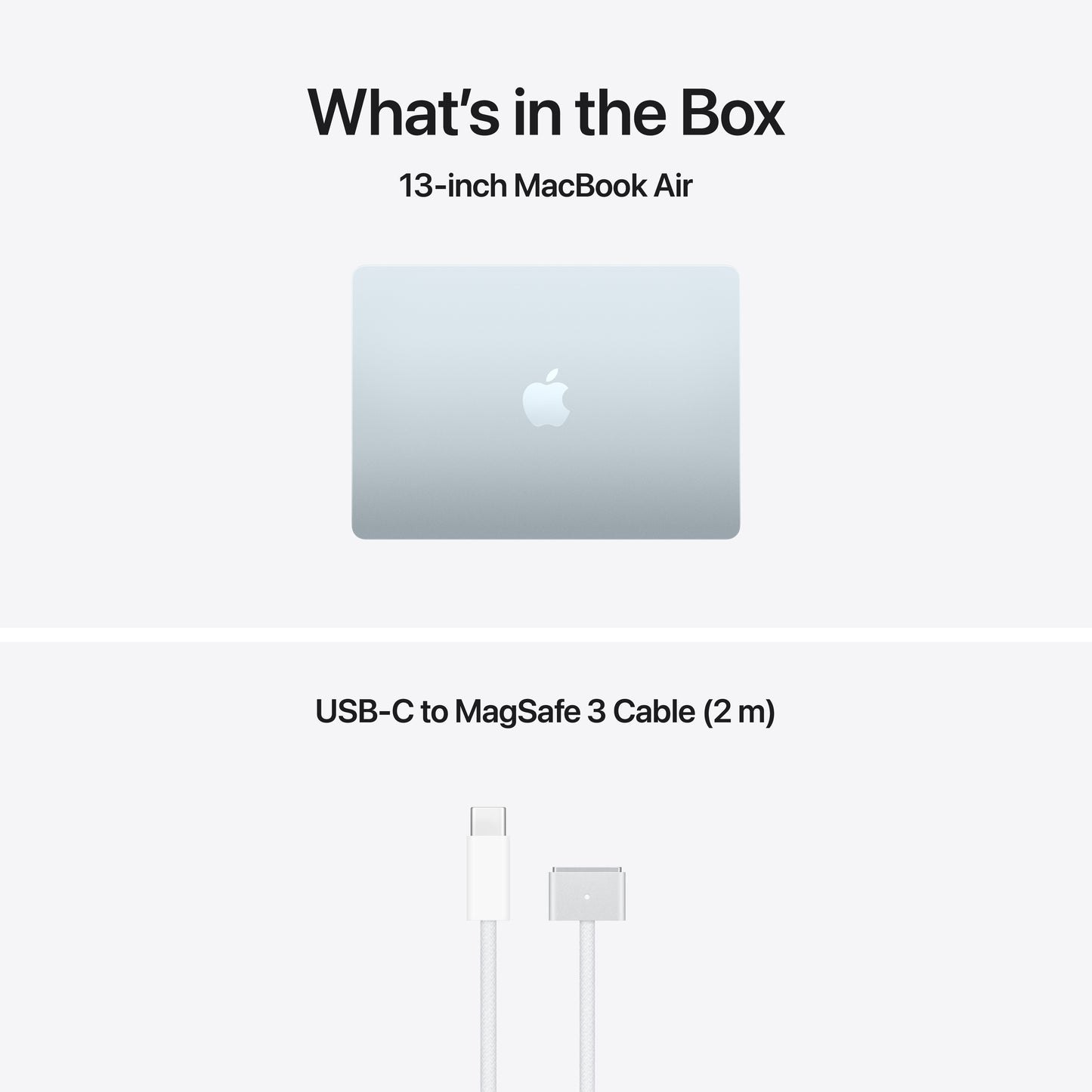 MacBook Air 13-tommer M5 10GPU 512GB SSD 16GB Minne - Himmelblå