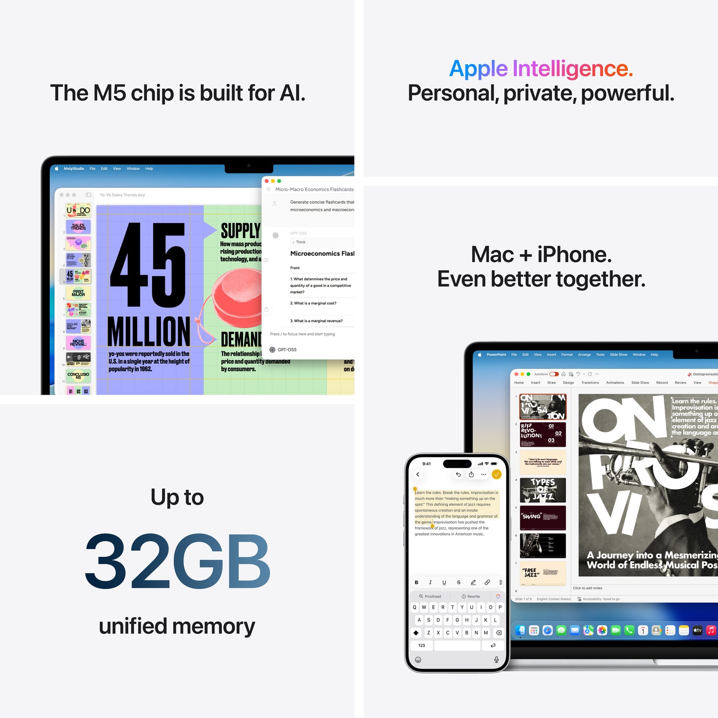 MacBook Air 15-tommer M5 - Midnatt