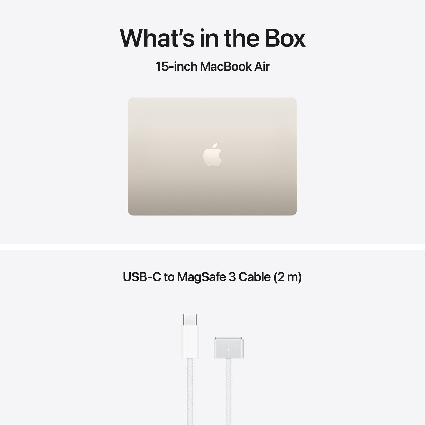 MacBook Air 15-tommer M5 - Stjerneskinn