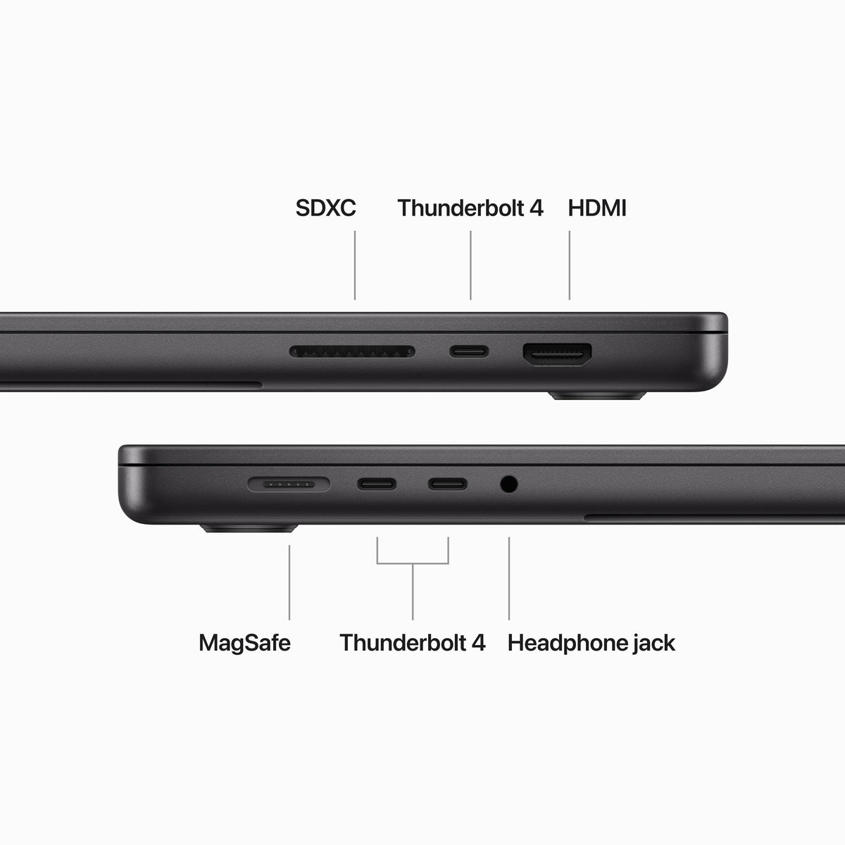 MacBook Pro 16" M3 Pro 18GPU 18GB Minne 512GB SSD - Stellarsvart