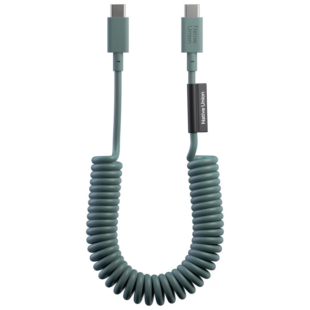 Native Union 1,2m Pop USB-C Ladekabel - Slate Green