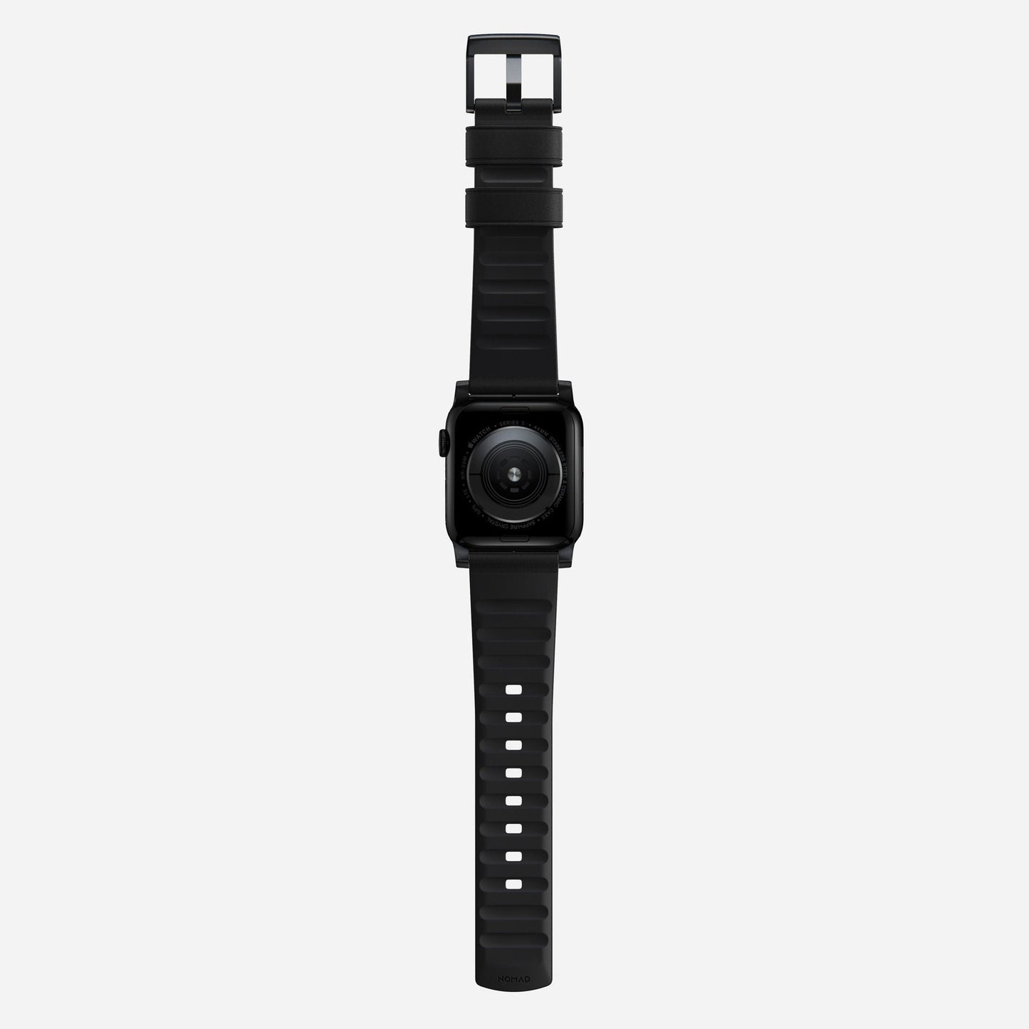 Nomad 44/42 mm Active Strap Pro skinnreim - Svart