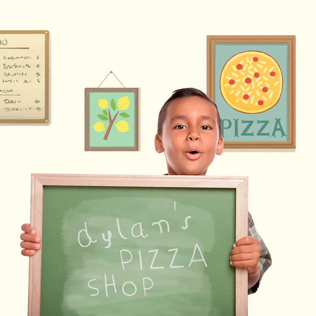 Osmo Pizza Co spill for iPad