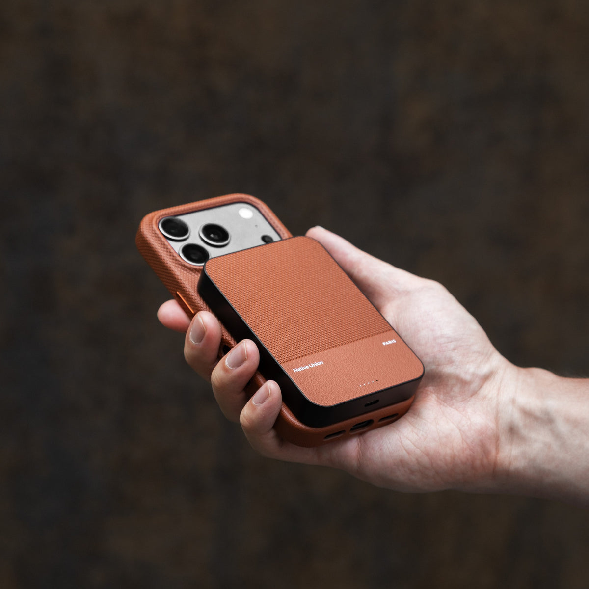 Native Union 10000 mAh SS Magnetisk Powerbank - Tan