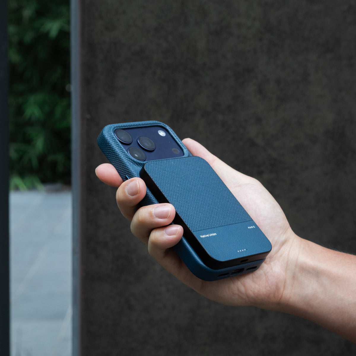 Native Union 5000 mAh SS Magnetisk Powerbank - Navy