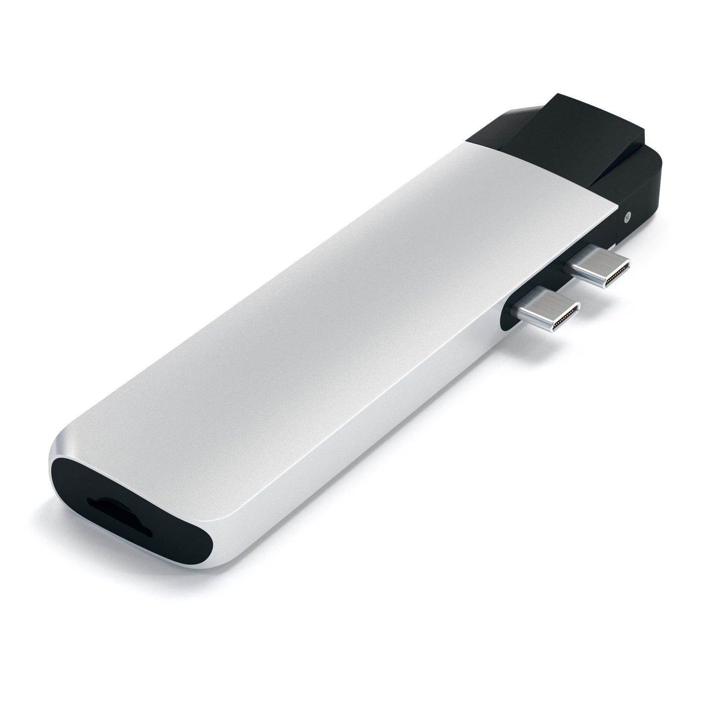 Satechi USB-C Pro Hub med Ethernet - Sølv