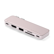 Satechi USB-C Snap Hub til MacBook Neo - Blush
