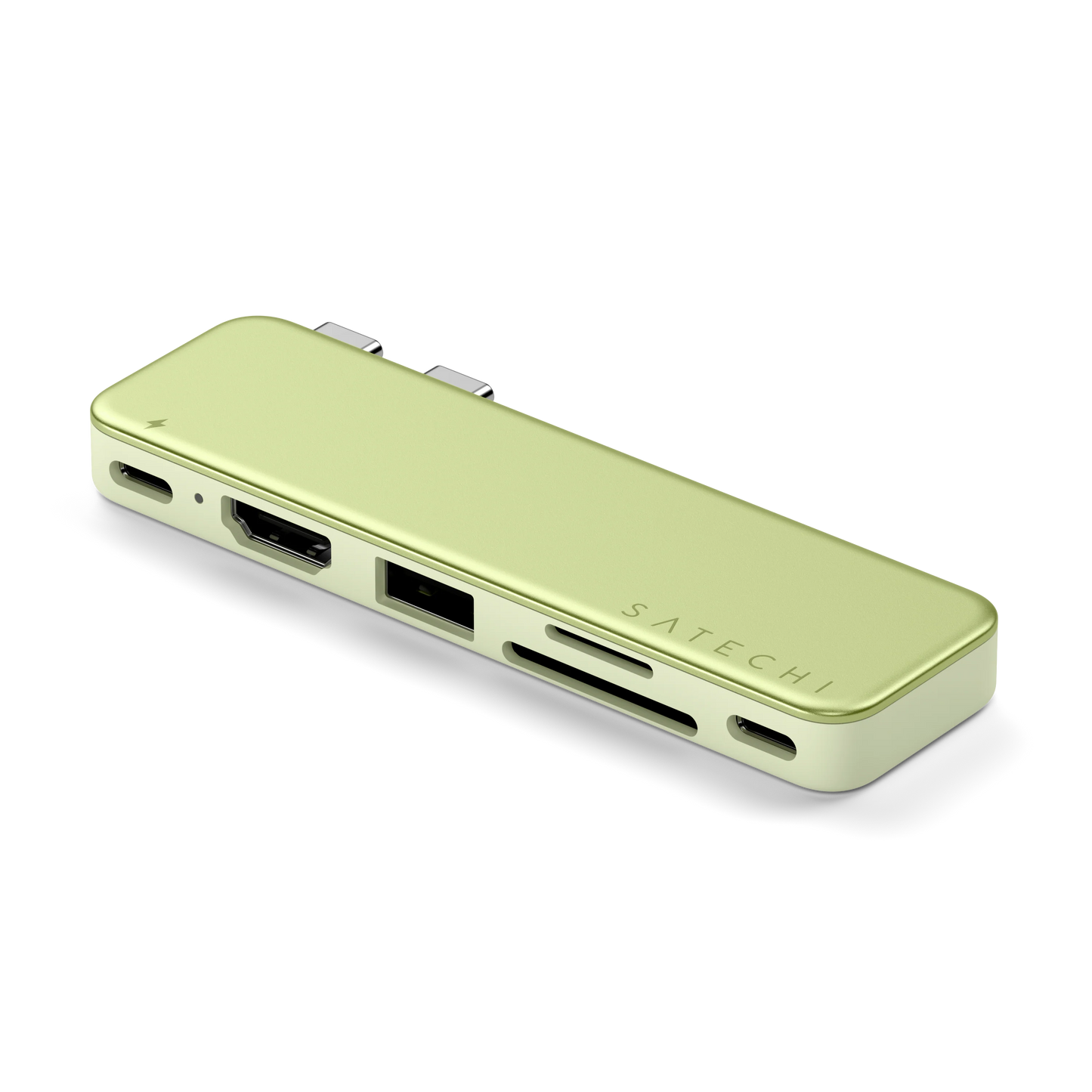 Satechi USB-C Snap Hub til MacBook Neo - Citrus
