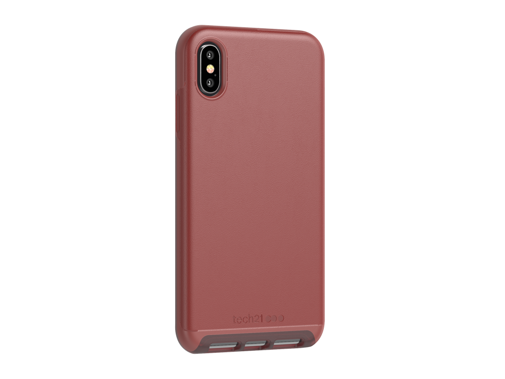Tech21 Evo Luxe deksel til iPhone XS Max - Hasselnøtt