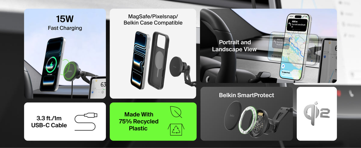 Belkin 15W Magnetisk trådløs billader