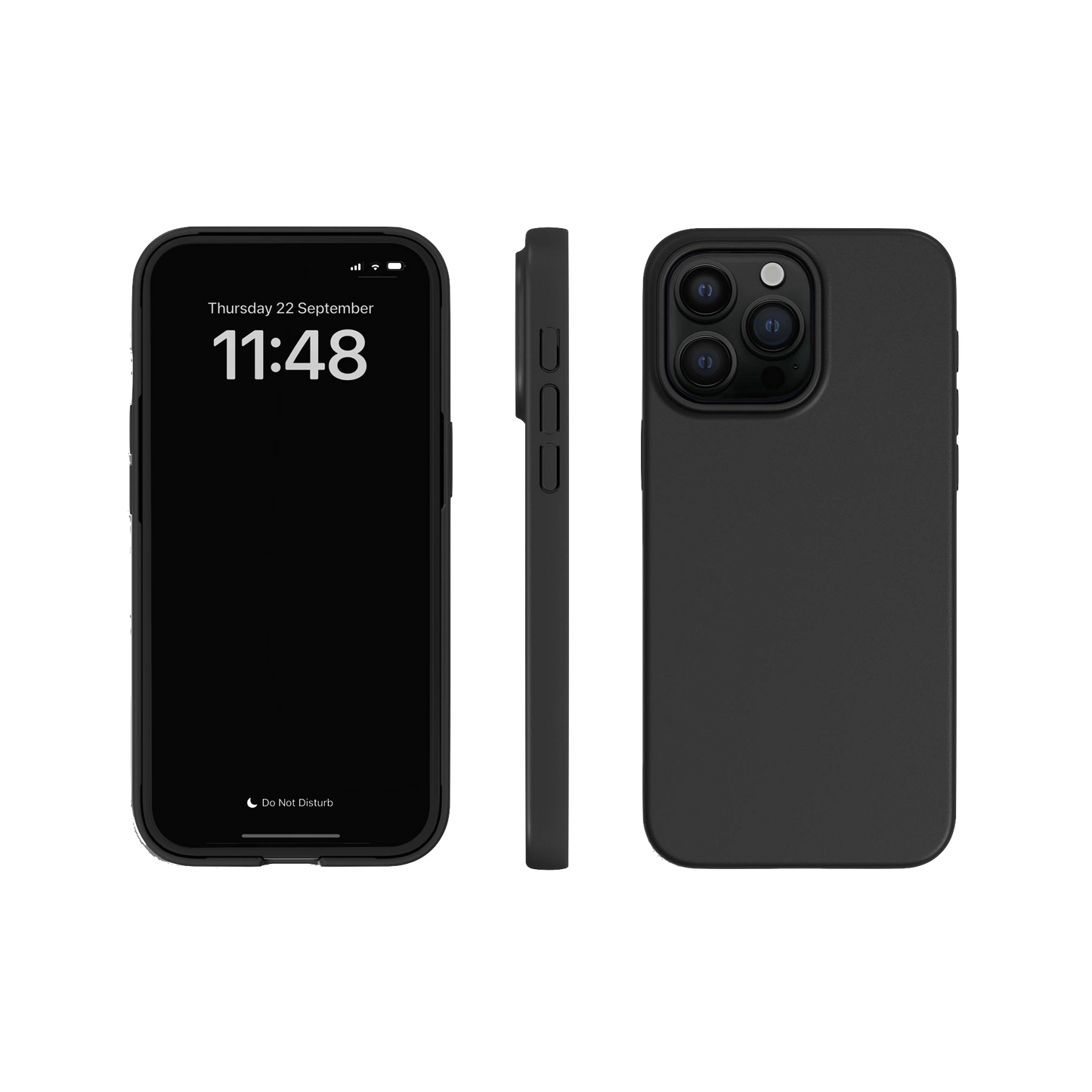 Agood Deksel til iPhone 15 Pro Max - Svart