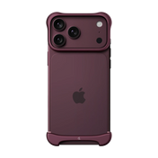 Arc Pulse Deksel i Aluminium til iPhone 18 Pro - Matt mørk rød