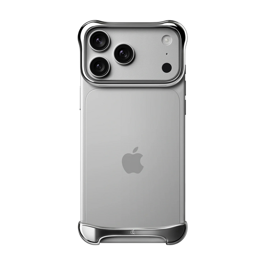 Arc Pulse Deksel i Aluminium til iPhone 18 Pro Max - Sølv