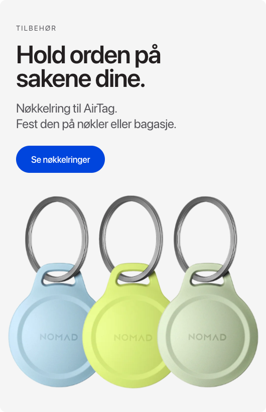 AirTag Nøkkelring - begge