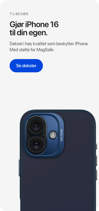Deksel til iPhone 16 - begge