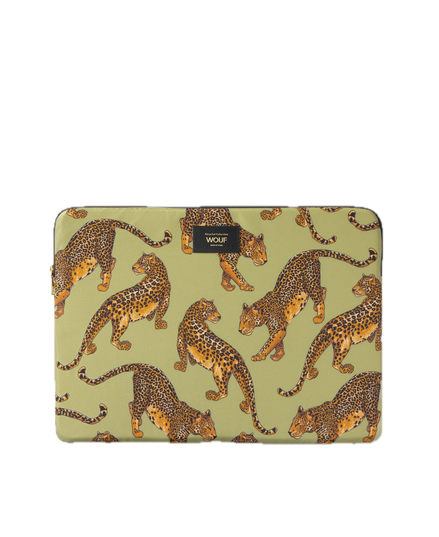 WOUF Mappe til MacBook 13/14" - Avo Leopard