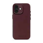 Decoded BackCover MagSafe Skinndeksel til iPhone 17 - Dark Ruby