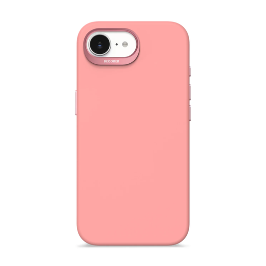 Decoded Backcover Silikondeksel til iPhone 17e/16e - Rosa