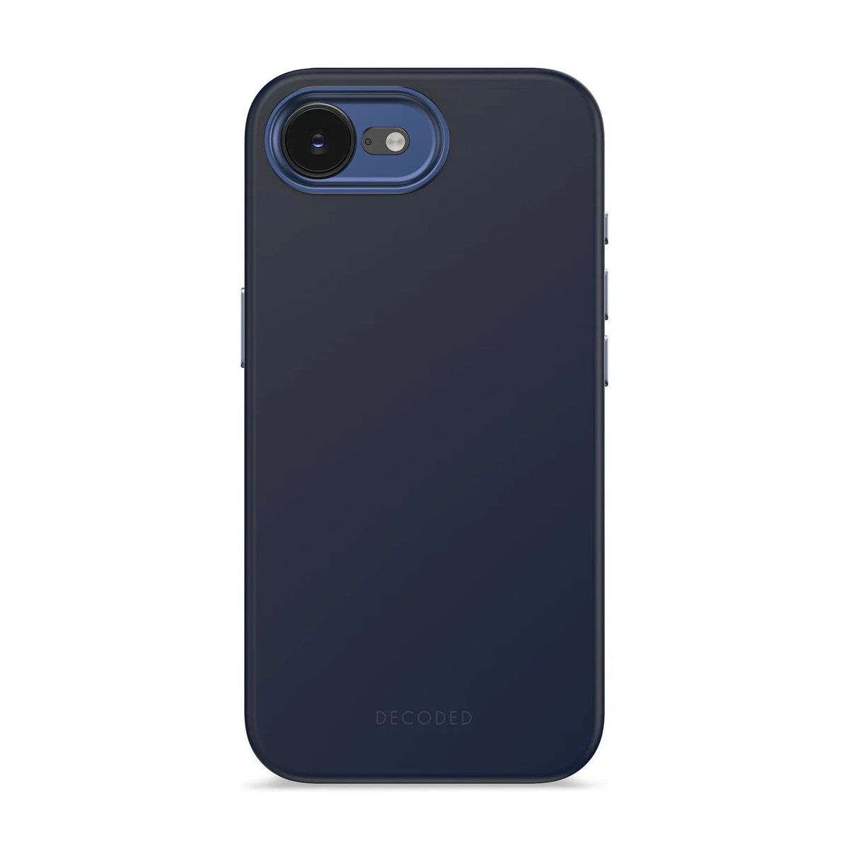 Decoded Backcover Silikondeksel til iPhone 17e/16e - Navyblå