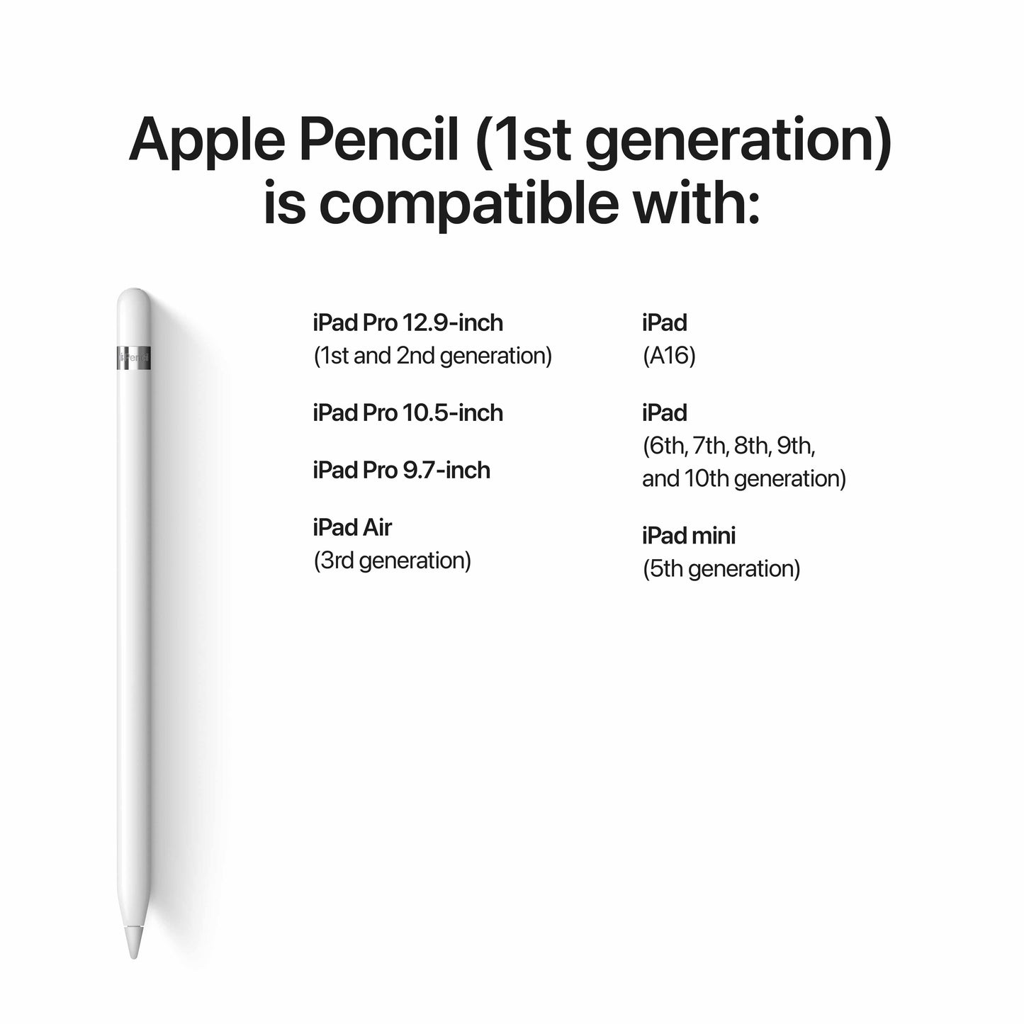 Apple Pencil (1. gen.)