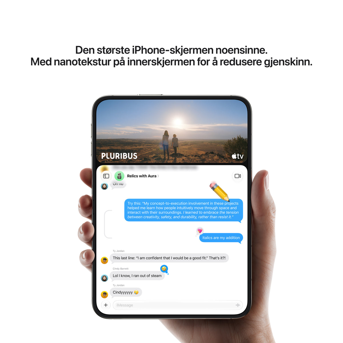 iPhone Duo 256 GB - Stjernehvit