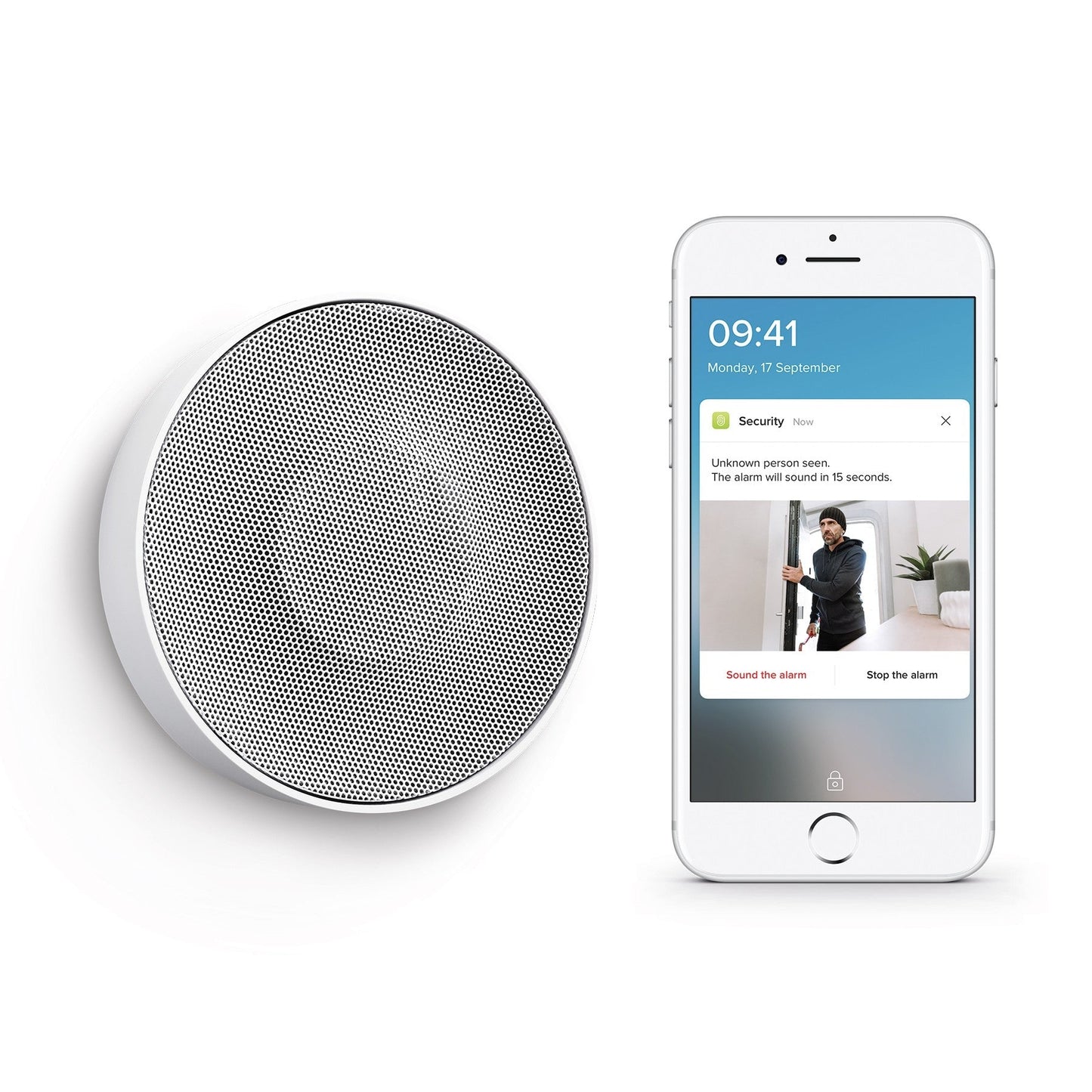 Netatmo smart Innendørssirene