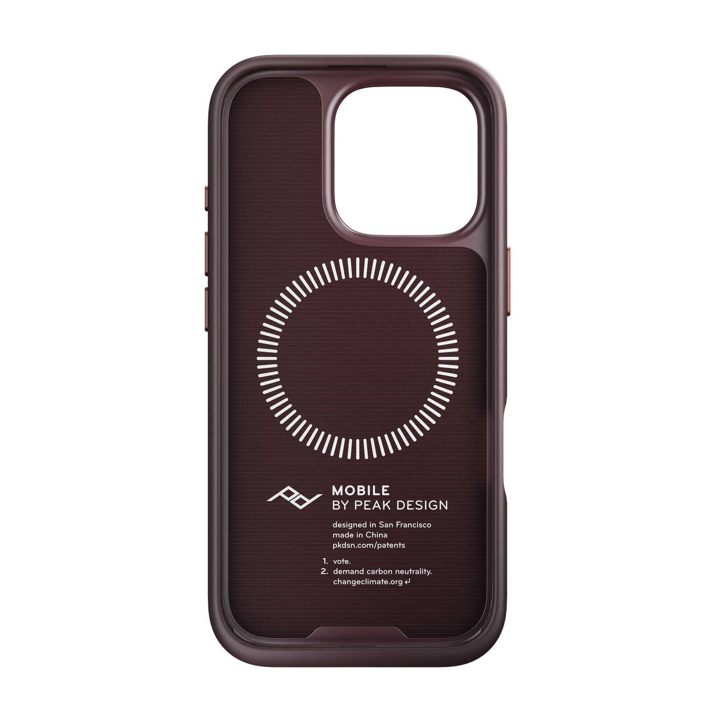 Peak Design Mobile Everyday Loop MagSafe Deksel til iPhone 16 Pro - Eclipse