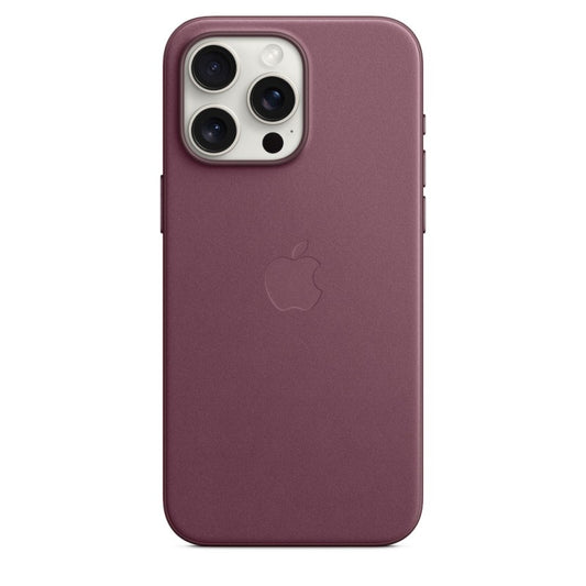 Apple Deksel i finvev med MagSafe til iPhone 15 Pro Max - Mulberry