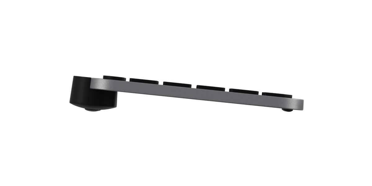 Logitech MX Keys S Tastatur for Mac - Sølvgrå