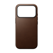 Nomad Modern MagSafe Skinndeksel til iPhone 18 Pro - Brun