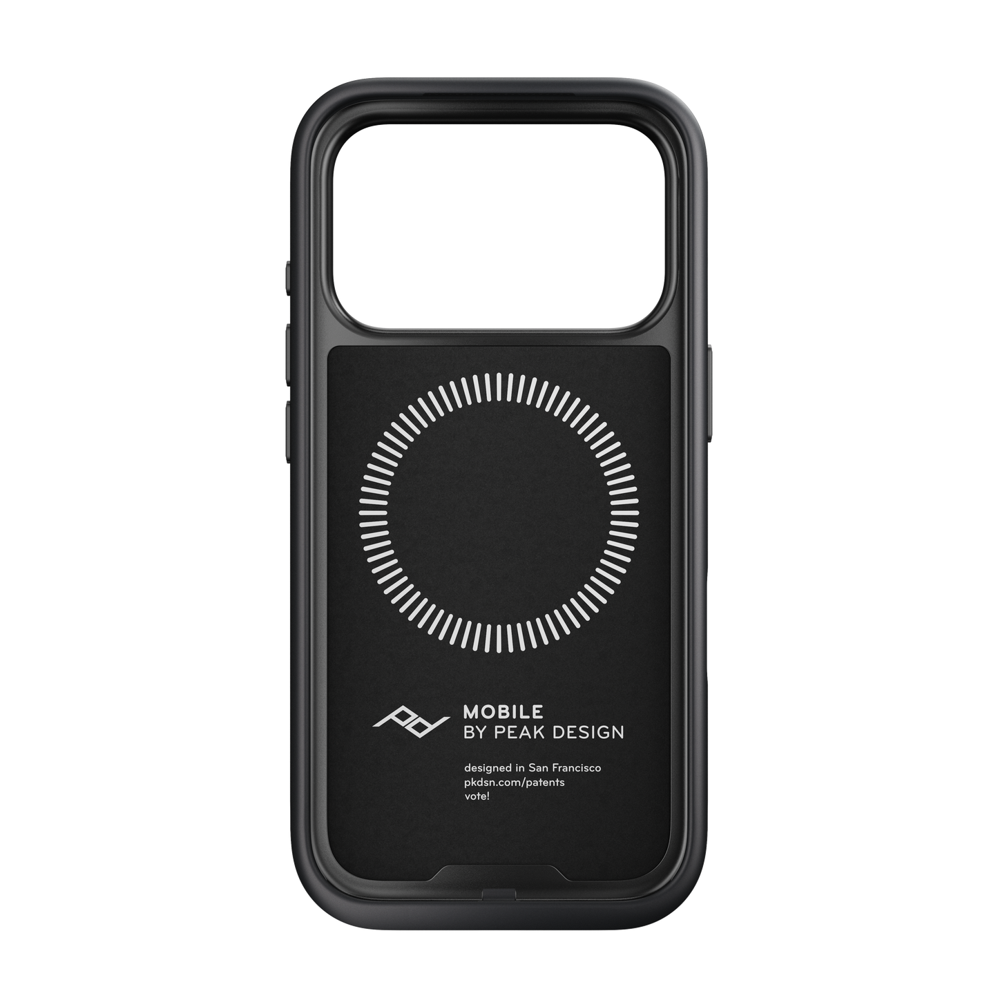 Peak Design Mobile Everyday Clarino MagSafe Deksel til iPhone 17 Pro - Svart
