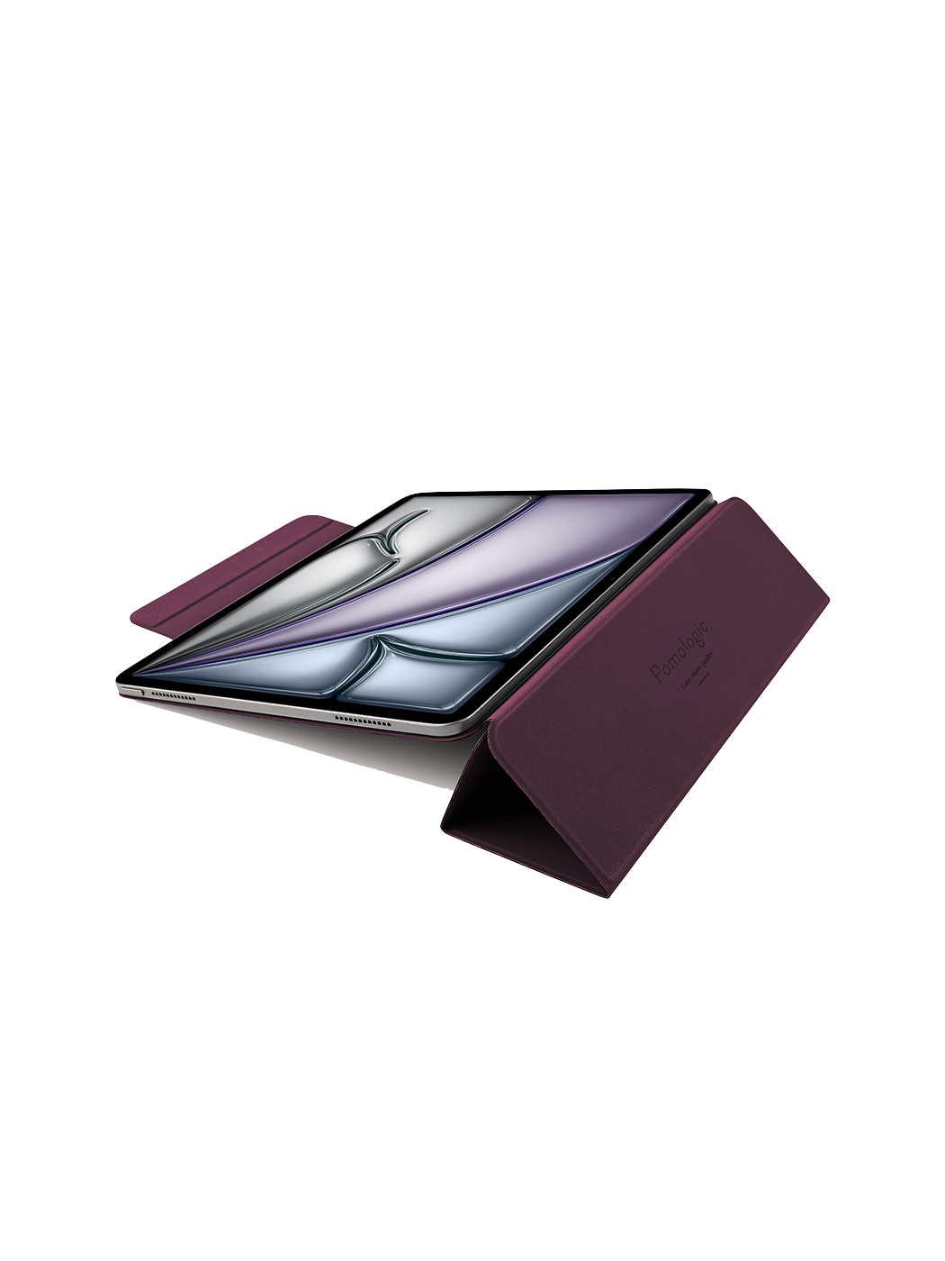 Pomologic Book Cover Etui til iPad Air 13" - Burgundy