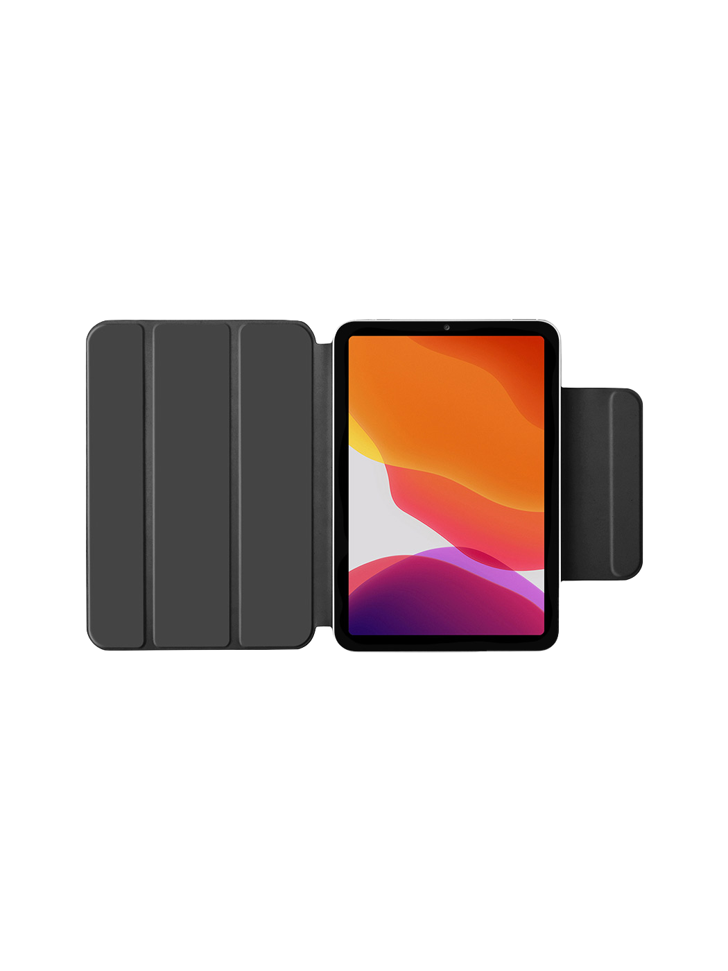 Pomologic Magnetic BookCover til iPad mini (A17 Pro & 6. gen.) - Svart