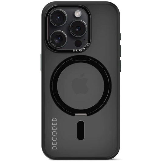Decoded Loop Stand Backcover MagSafe Deskel til iPhone 15 Pro - Svart