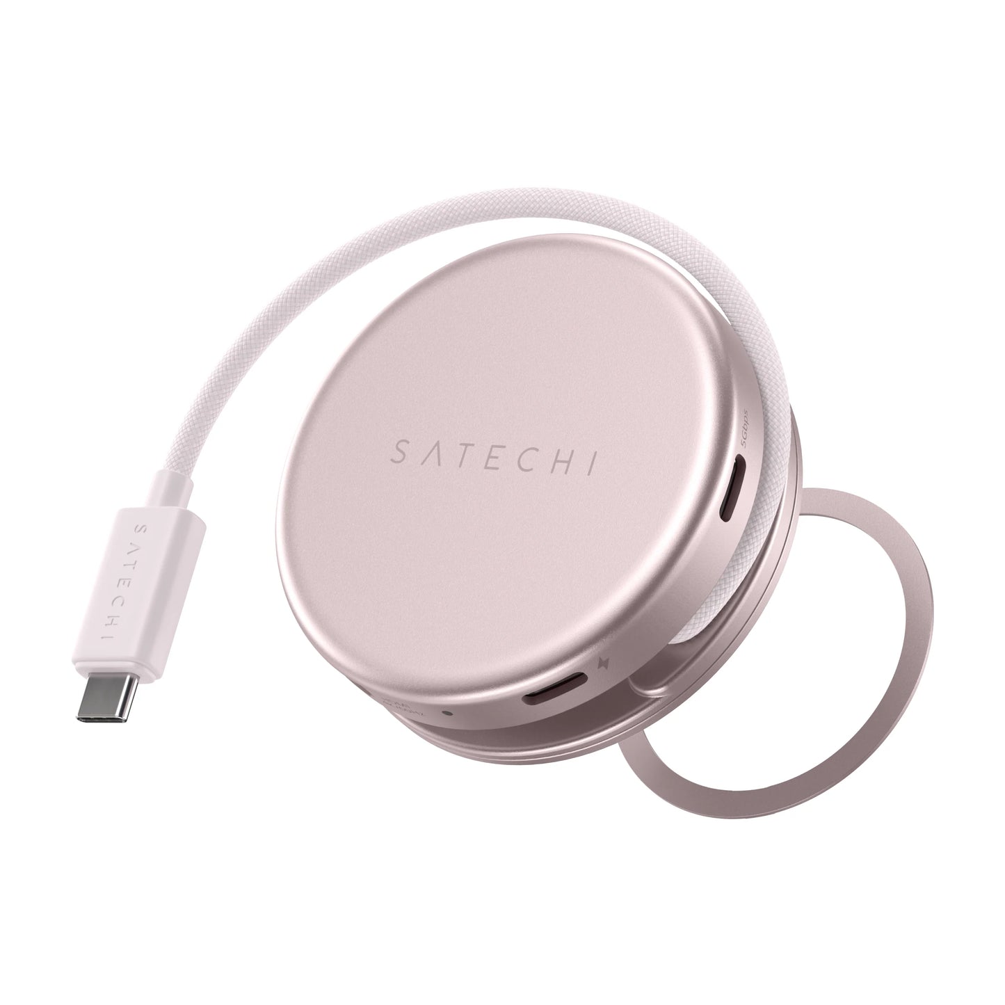 Satechi OnTheGo 5-i-1 Multiport Adapter - Blush