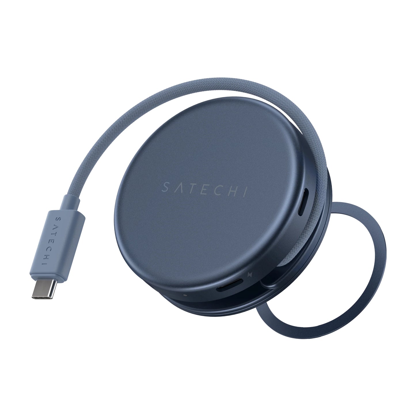 Satechi OnTheGo 5-i-1 Multiport Adapter - Indigo