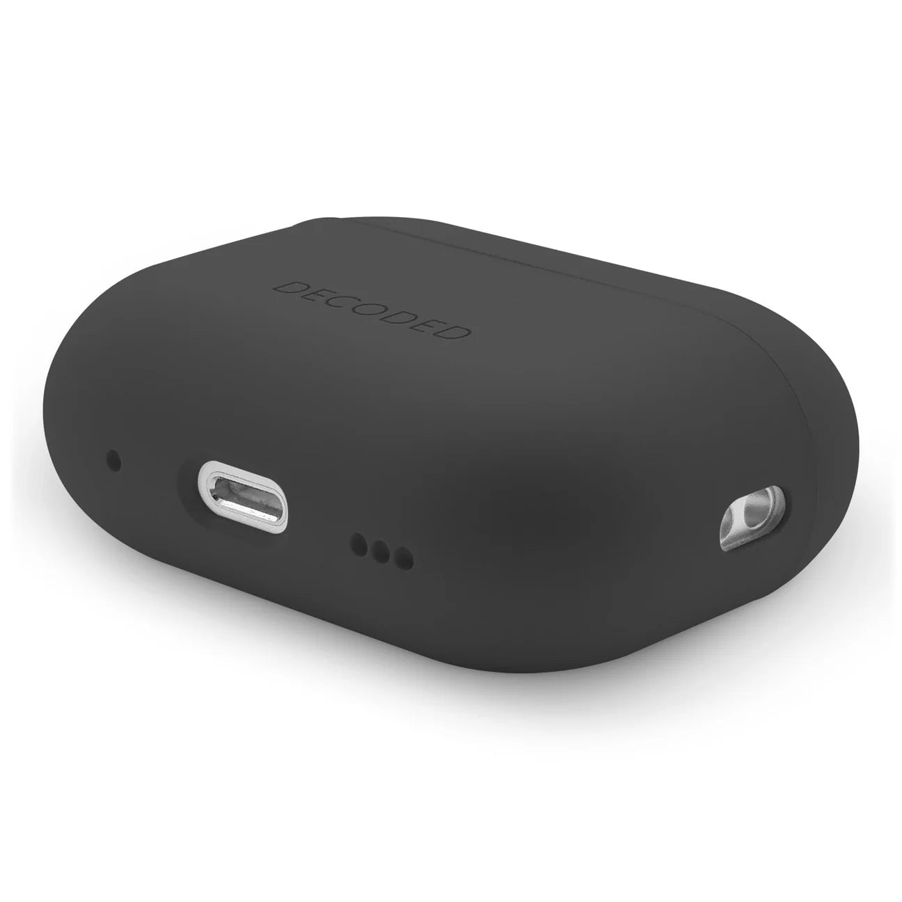 Decoded AirCase Silikondeksel til AirPods Pro (1. og 2. gen.) - Charcoal